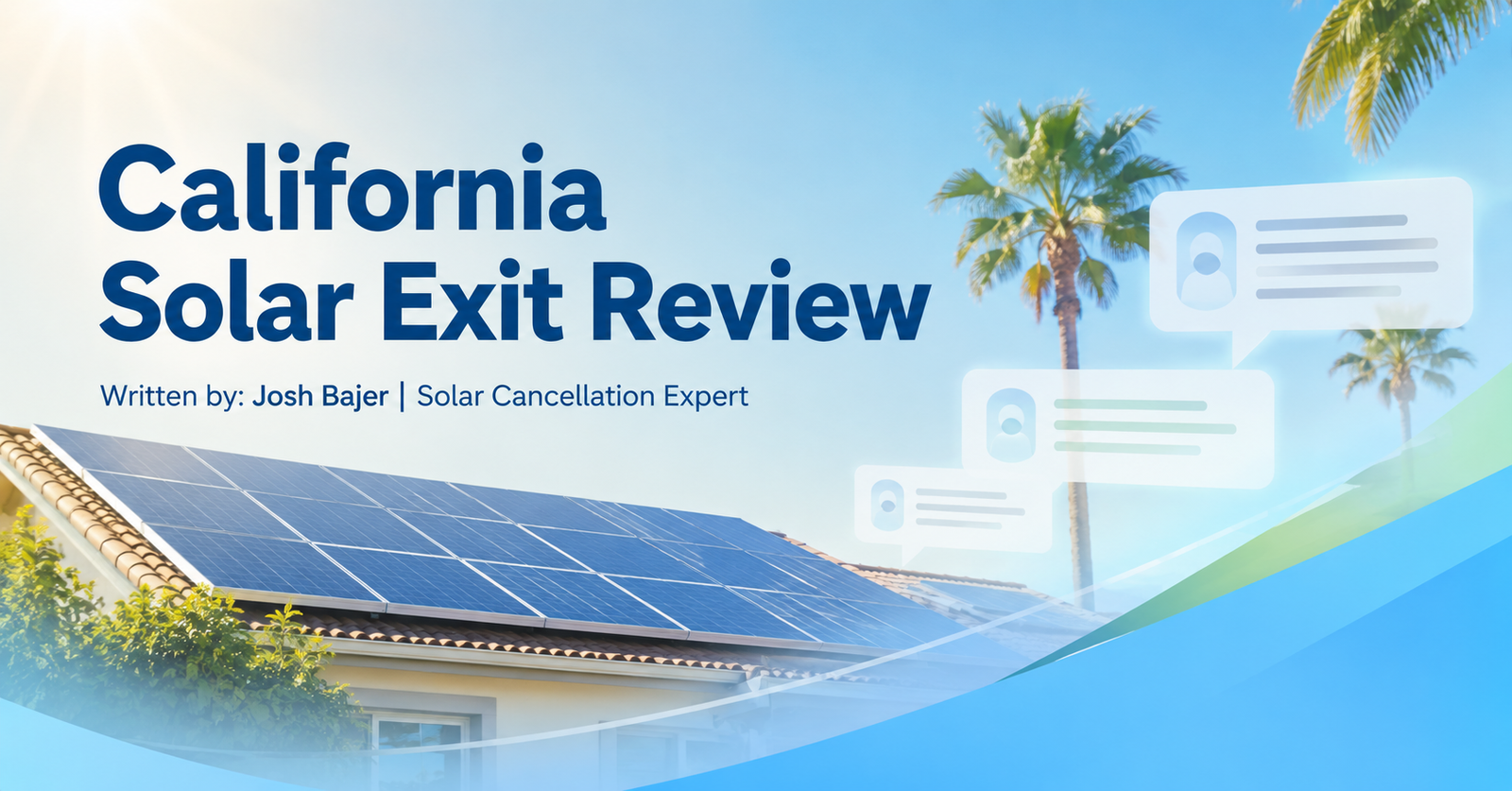 California Solar Exit reviews