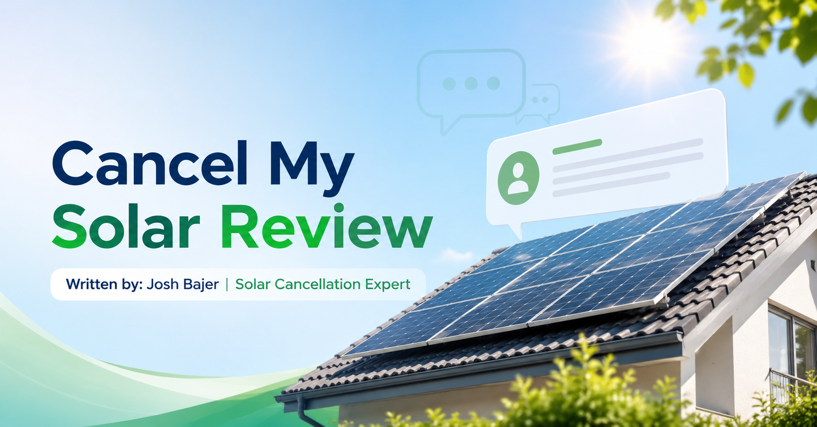 Cancel My Solar Reviews