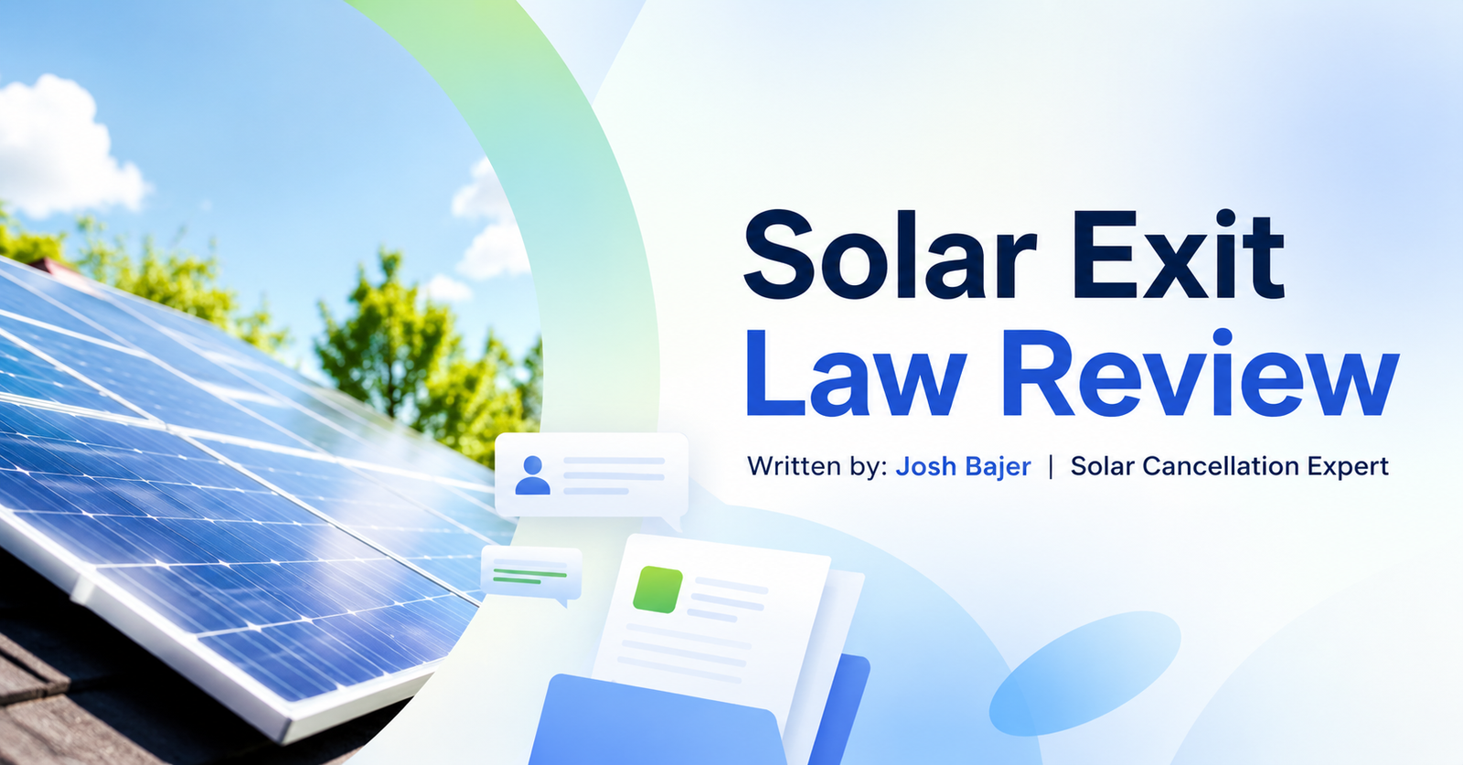 Solar Exit Law Reviews