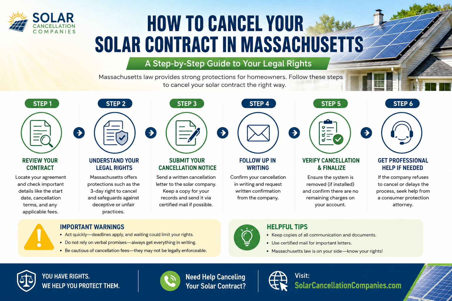 Massachusetts Solar Contract Cancellation