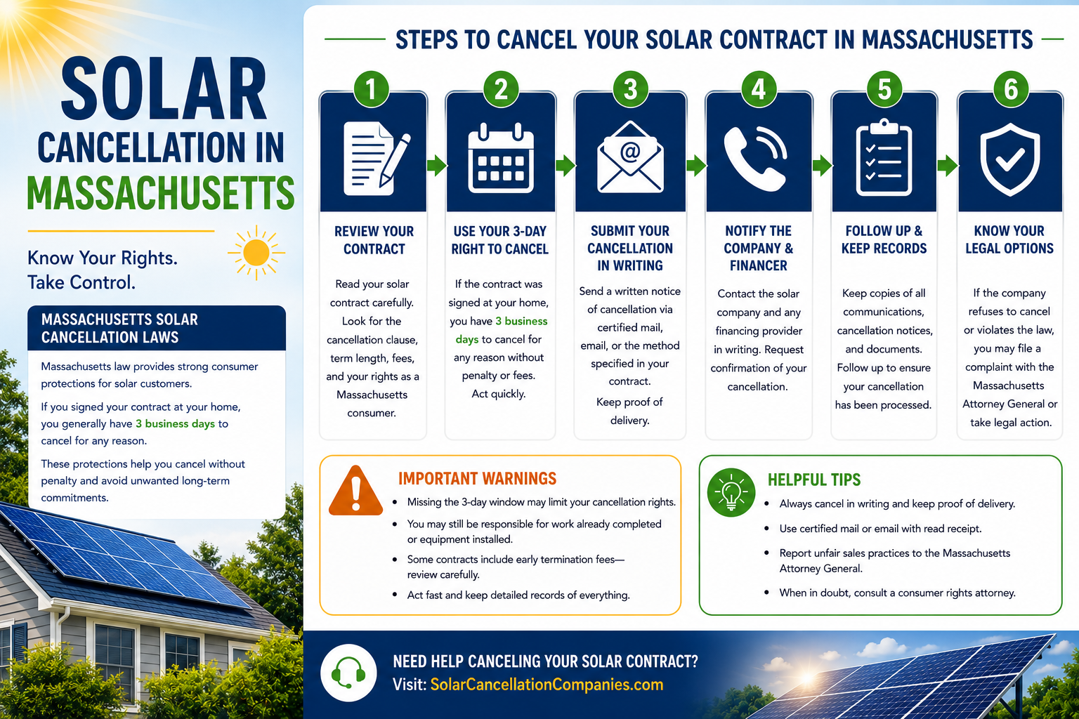 Solar Cancellation in Massachusetts