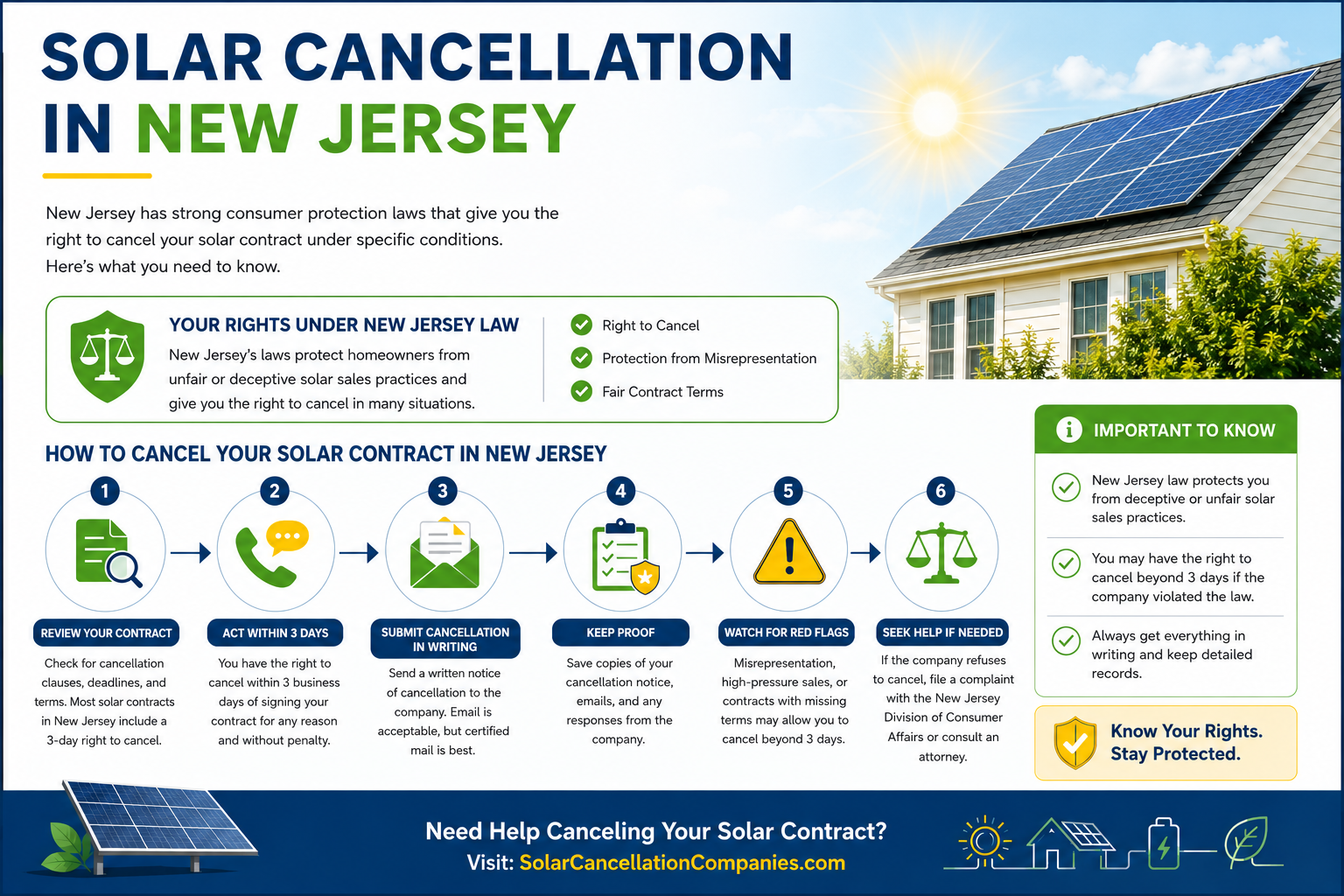Solar Cancellation in New Jersey