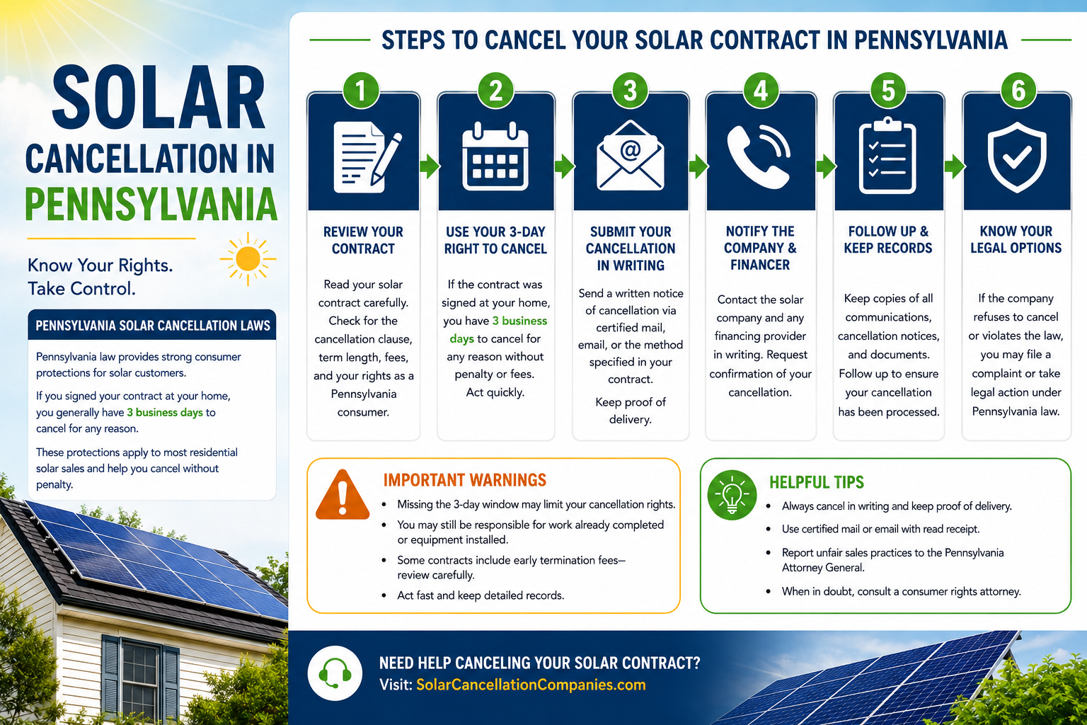Solar Cancellation in Pennsylvania
