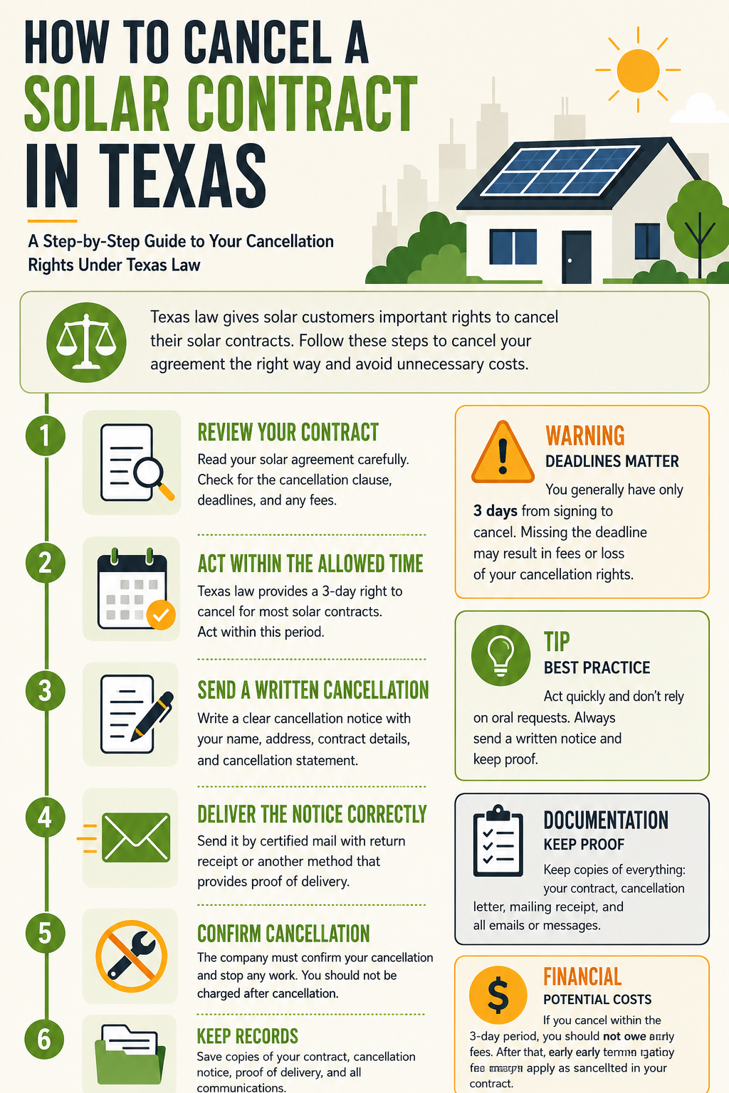 Solar Contract In Texas