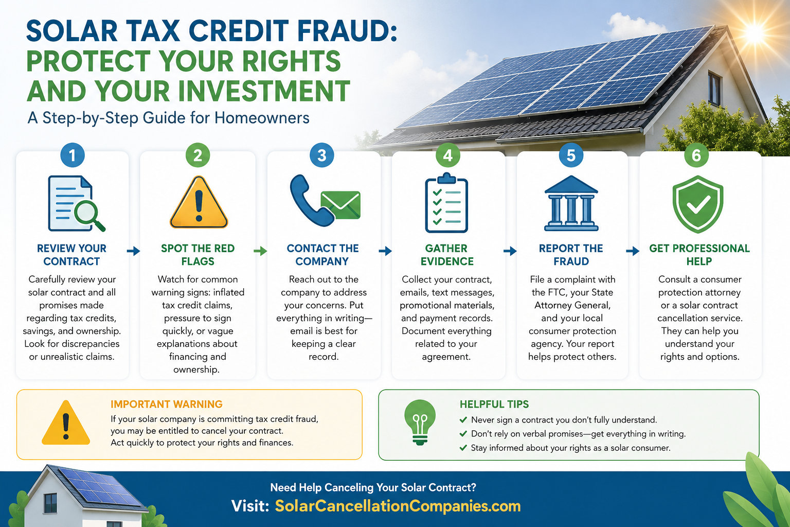 Solar Tax Credit Fraud