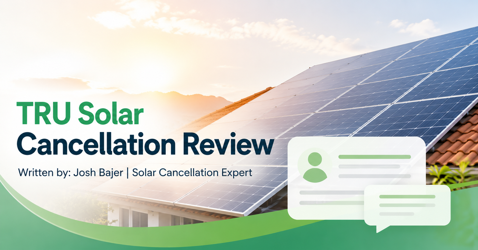 TRU Solar Cancellation Reviews